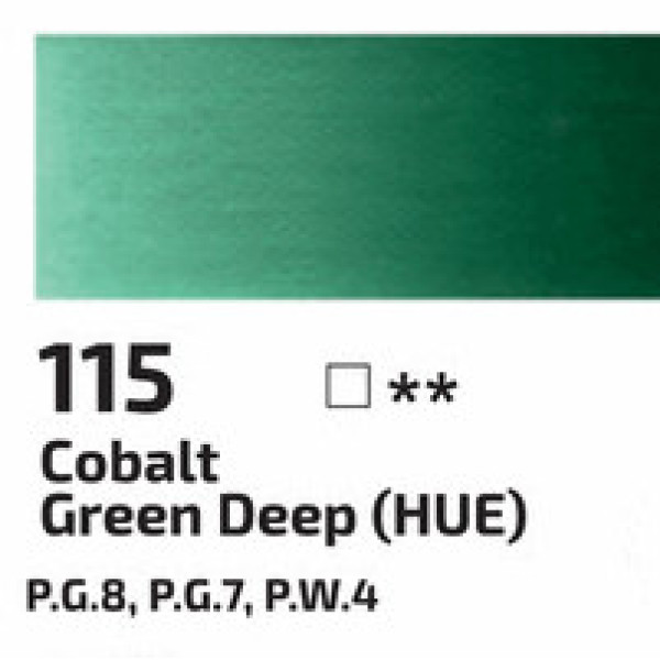 Olajfesték Rosa 45ml – 115 sötét kobaltzöld