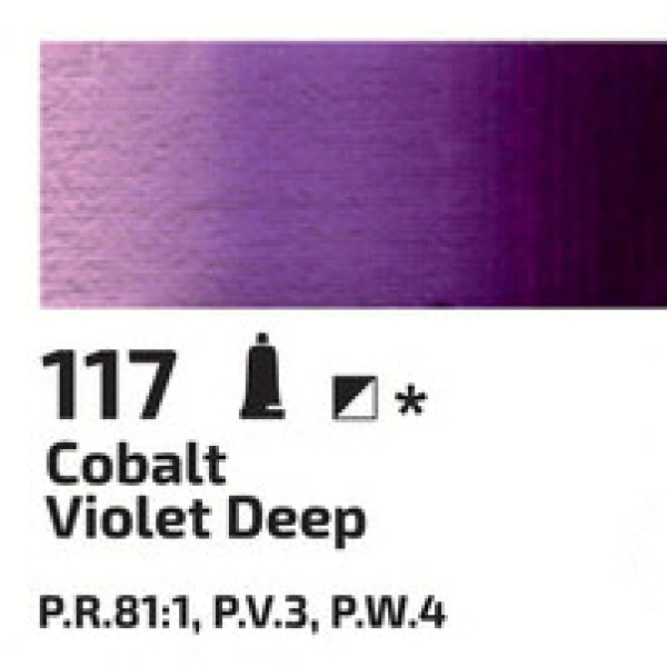 Olajfesték Rosa 45ml – 117 sötét kobalt ibolya