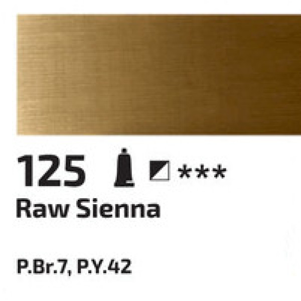 Olajfesték Rosa 45ml – 125 natúr sienna