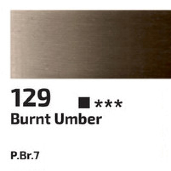 Olajfesték Rosa 45ml – 129 égetett umbra