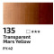 Olajfesték Rosa 45ml – 135 mars sárga átlátszó