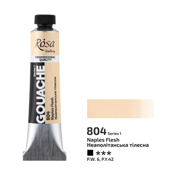 Rosa gouache festék 20ml – 804 nápolyi testszín