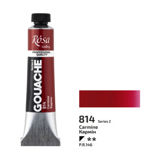 Rosa gouache festék 20ml – 814 kármin