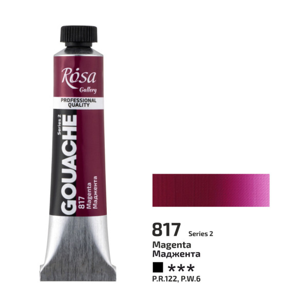 Rosa gouache festék 20ml – 817 magenta