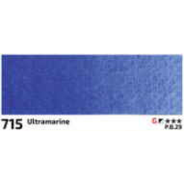 Rosa akvarellfesték 2.5ml – 715 ultramarin