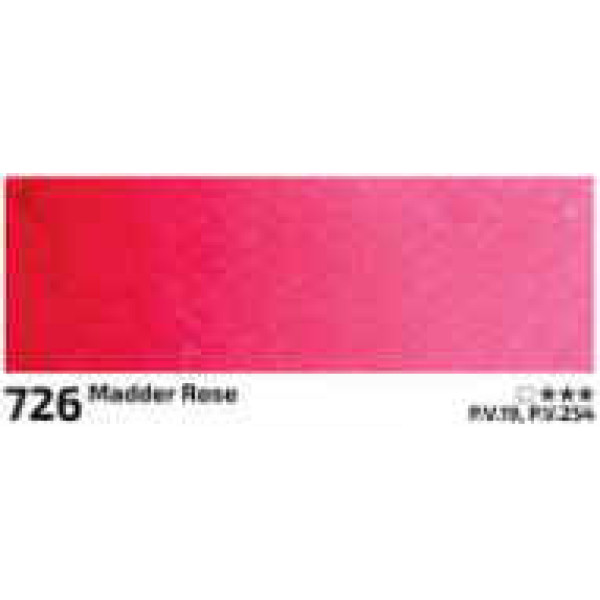 Rosa akvarellfesték 2.5ml – 726 buzérrózsa