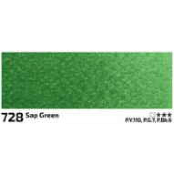 Rosa akvarellfesték 2.5ml – 728 nedvzöld (sap green)