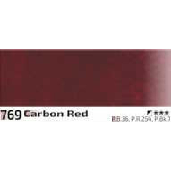 Rosa akvarellfesték 2.5ml – 769 koromvörös