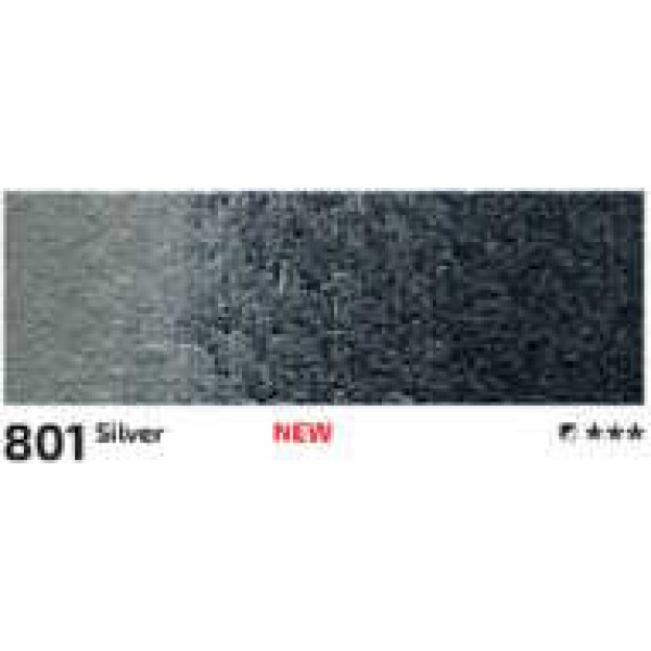 Rosa akvarellfesték 2.5ml – 801 ezüst