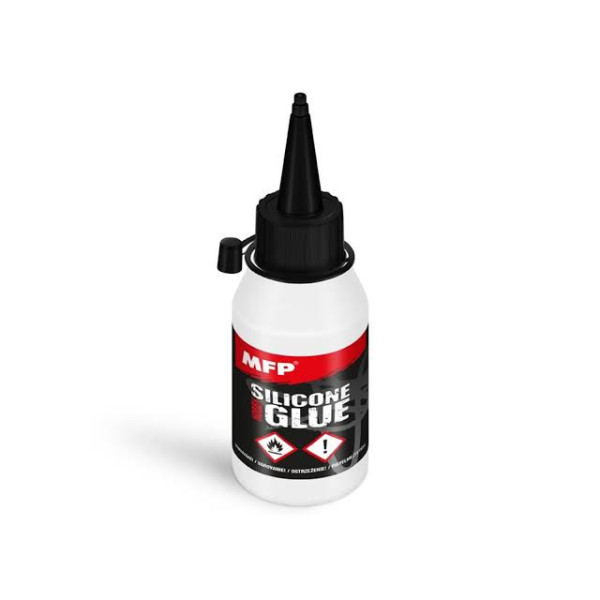 Szilikon ragasztó, átlátszó - 60 ml