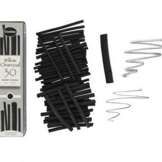 Coates Természetes ágszén - 30 db-os, rövid darabok vegyesen