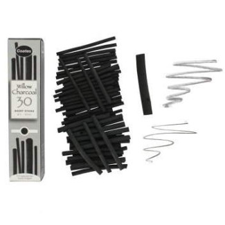 Coates Természetes ágszén - 30 db-os, rövid darabok vegyesen