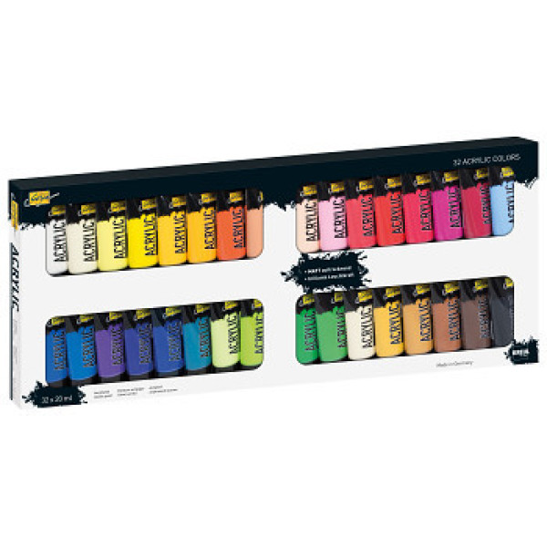 Akril paint set Kreul Solo Goya 32x20ml