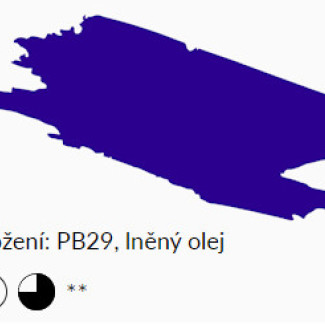 Umton olajfesték 20ml – 0026 Ultramarin sötét Umton olajfesték 20ml – 0026 Ultramarin sötét