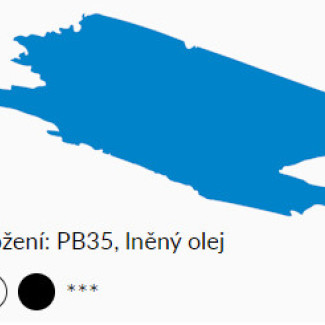 Umton olajfesték 20ml – 0033 Coelin kék Umton olajfesték 20ml – 0033 Coelin kék