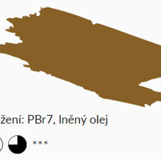 Umton olajfesték 20ml – 0042 Siena natúr Umton olajfesték 20ml – 0042 Siena natúr