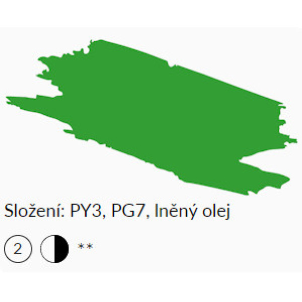Umton olajfesték 20ml – 0074 Tartós világoszöld Umton olajfesték 20ml – 0074 Tartós világoszöld