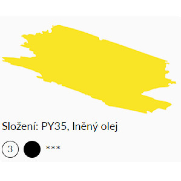 Umton olajfesték 20ml – 0075 Kadmium sárga, kiváló Umton olajfesték 20ml – 0075 Kadmium sárga, kiváló