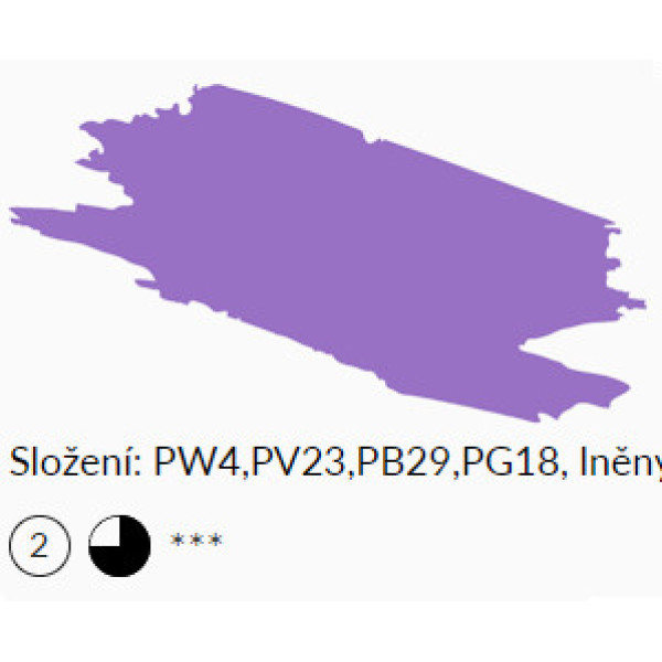 Umton olajfesték 20ml – 0099 Ibolya szürke Umton olajfesték 20ml – 0099 Ibolya szürke