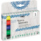 KREUL JAVANA Textil Marker Készlet Világos Textilhez - 5 színű készlet - Alapszínek