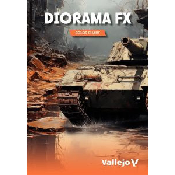 Vallejo színkártya: Diorama FX