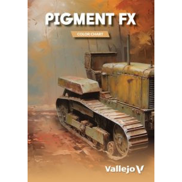 Vallejo színkártya: Pigment FX
