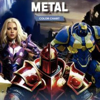 Vallejo színkártya: True Metallic Metal Vallejo színkártya: True Metallic Metal