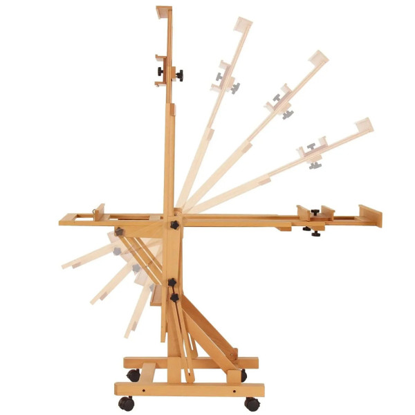 Festőállvány, műtermi - MEEDEN Deluxe Multi-Function Heavy Duty H-Frame Studio Easel Festőállvány, műtermi - MEEDEN Deluxe Multi-Function Heavy Duty H-Frame Studio Easel
