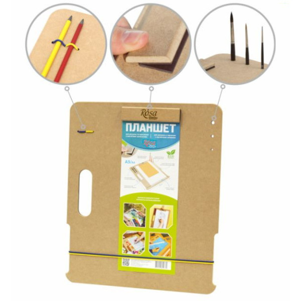 A3 rajztábla mágneses csipesszel