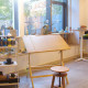 Rajz- és Festőasztal, Natúr - MEEDEN Vintage Wood Drafting Table, Natural Rajz- és Festőasztal, Natúr - MEEDEN Vintage Wood Drafting Table, Natural