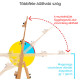 Festőállvány, műtermi, összecsukható, gurítható - MEEDEN Versatile H-Frame Studio Easel Natural Festőállvány, műtermi, összecsukható, gurítható - MEEDEN Versatile H-Frame Studio Easel Natural