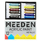 Akrilfesték készlet - MEEDEN Acrylic Paint Set, 12 Metallic Colors 12x22 ml - Metálszínek Akrilfesték készlet - MEEDEN Acrylic Paint Set, 12 Metallic Colors 12x22 ml - Metálszínek