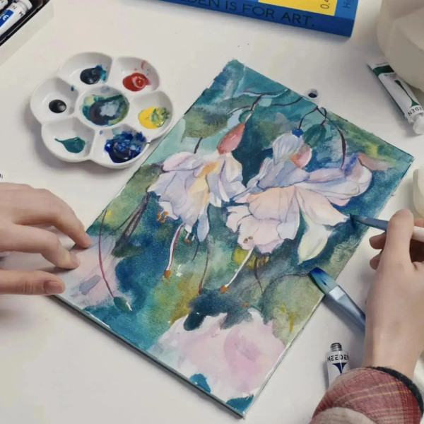 MEEDEN Art Akvarell festékkészlet, tubusos - 24 színű művészfesték MEEDEN Art Akvarell festékkészlet, tubusos - 24 színű művészfesték