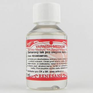 Damar lakk matt UV védős Renesans 100ml Damar lakk matt UV védős Renesans 100ml