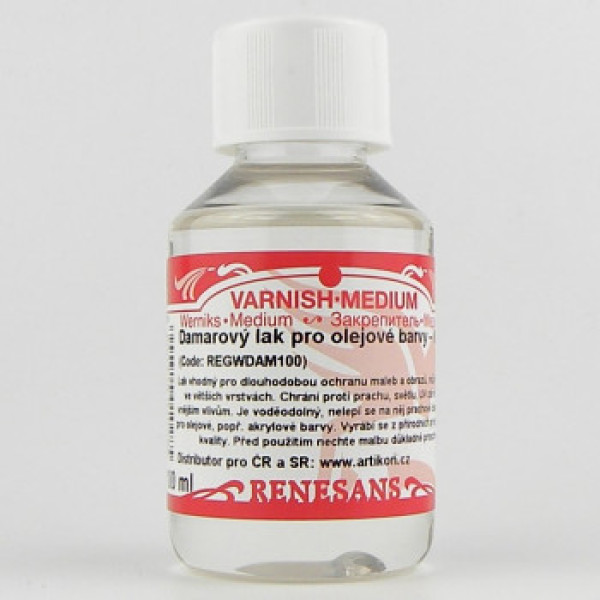 Damar lakk szatén UV védős Renesans 100ml