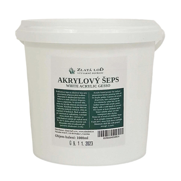 Akril festék Zlatá loï 1000ml / 1200g