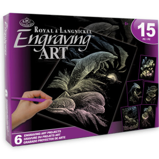 Képkarcoló válogatás készlet 6 képpel - Holografikus - Nagyméretű ajándékkészlet