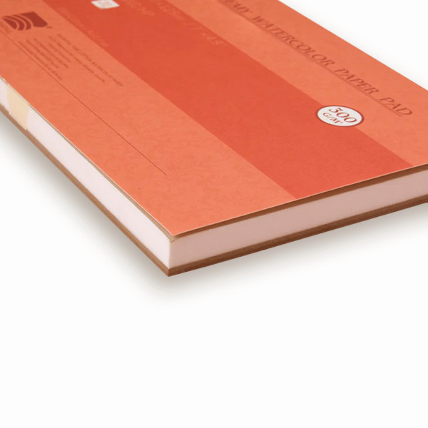 Akvarelltömb - Baohong Pure Cotton Hot Press Watercolor Paper Pad 260x180mm