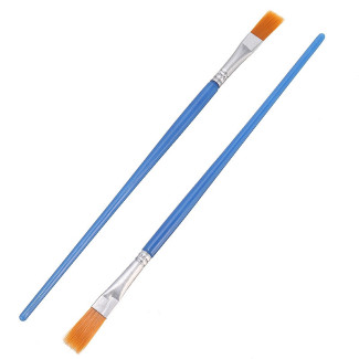 Iskolai ecset, lapos, Gold Taklon szőrű - C4H, 4-es méret