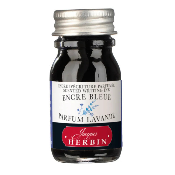 Illatosított tinta 10 ml - Jacques Herbin Perfumed Ink - Kék színű és levendula illatú tinta Illatosított tinta 10 ml - Jacques Herbin Perfumed Ink - Kék színű és levendula illatú tinta