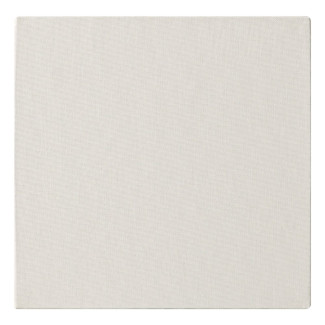 Kasírozott festővászon, alapozott, fehér - Clairefontaine - 20x20 cm
