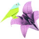 Origami papír ajándék készlet - Különleges origami papírok dobozos készletben - Kislányoknak