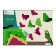 Origami papír ajándék készlet - Különleges origami papírok dobozos készletben - Kislányoknak