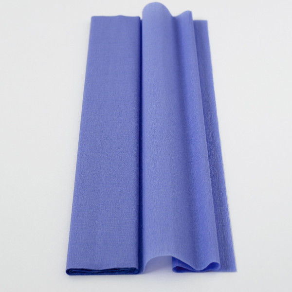 Krepp-papír 75% kreppelés 40 g/m2 ÉGSZÍNKÉK 0,5 x 2,50 cm Krepp-papír 75% kreppelés 40 g/m2 ÉGSZÍNKÉK 0,5 x 2,50 cm