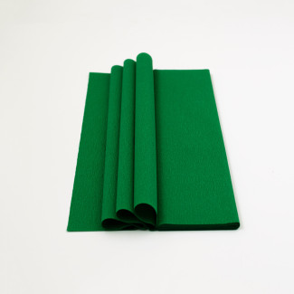 Krepp-papír 75% kreppelés 40 g/m2 EMPIRE ZÖLD 0,5 x 2,50 cm
