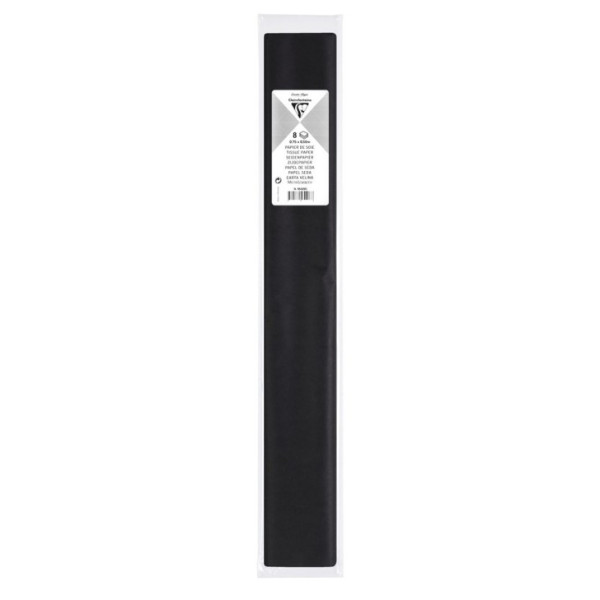 Selyempapír 8 ív/csg 18 g/m2 26 színárnyalat 50 x 75 cm Fekete