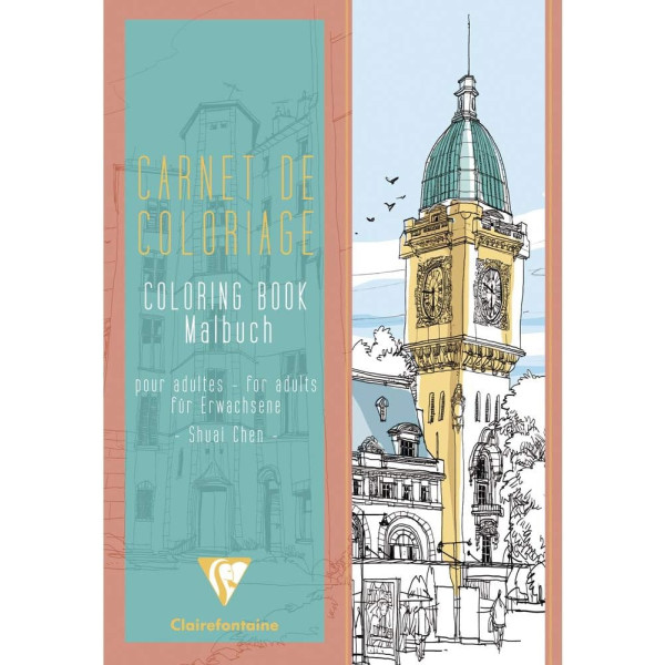 Felnőtt színezőkészlet, Clairefontaine - 48 oldalas, A4-es méret