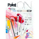 PaintON rajztömb 6 féle színű papírral, vegyes technikákhoz 250 g/m2 24 lap A5 PaintON rajztömb 6 féle színű papírral, vegyes technikákhoz 250 g/m2 24 lap A5