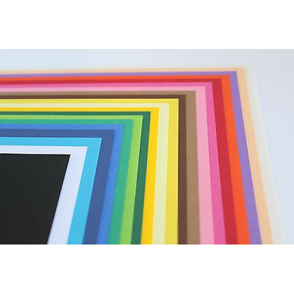 Színes karton MAYA 185 g/m2 50 x 70 cm Barna 61