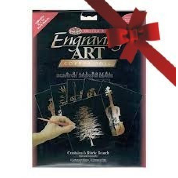 Karcfólia, réz 6 db-os - 27 x 35 cm